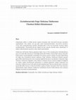 Research paper thumbnail of Zeytinburnu'nda Doğu Türkistan Türklerinin Ulusötesi Bellek Eklemlenmesi