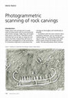 Research paper thumbnail of Photogrammetric scanning of rock carvings