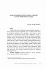 Research paper thumbnail of Hizmetler Direktifinin İş Kurma ve Hizmet Sunumu Serbestîsi ile İlişkisi