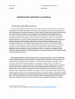 Research paper thumbnail of Intercountry Adoption in Australia