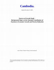 Research paper thumbnail of Cambodia (2005): Background Paper on the Potential Contribution of Tourism to Economic Growth and Poverty Reduction