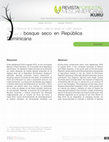 Research paper thumbnail of Variación interanual de la floración y visita de abejas en cuatro especies de árboles de bosque seco en República Dominicana