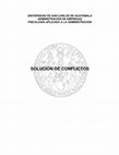 Research paper thumbnail of Solución de Conflictos