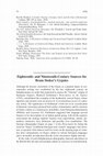 Research paper thumbnail of Eighteenth- and Nineteenth-Century Sources for Stoker's Gypsies (Dracula) ANQ: A Quarterly Journal of Short Articles, Notes, and Reviews, 18:1 (2005): 54-59.