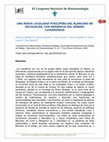 Research paper thumbnail of Una nueva localidad fosilífera del Blancano en Michoacán, con presencia del género Cuvieronius