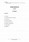 Research paper thumbnail of BLOQUE TEMATICO II