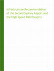 Research paper thumbnail of Infrastructure Recommendation of the Second Sydney Airport and the High Speed Rail Projects