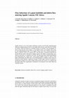 Research paper thumbnail of Flow behaviour of a giant landslide and debris flow entering the Agadir Canyon, NW Africa