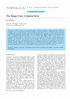 Research paper thumbnail of The Bulger Case: a Spatial Story