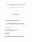 Research paper thumbnail of HUD/HHS/VA Collaborative Initiative to Help End Chronic Homelessness National Performance Outcomes Assessment Is System Integration Associated with Client Outcomes?