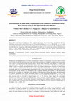 Research paper thumbnail of Determination of some metal contaminants from industrial effluents in North- West Nigeria using k0-NAA Standardization Method