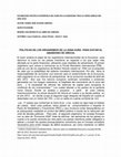 Research paper thumbnail of POLITICAS DE LOS ORGANISMOS DE LA ZONA EURO  PARA EVITAR EL ABANDONO DE GRECIA.