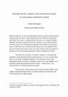 Research paper thumbnail of Working with B.S. Johnson in the Twenty-First Century: A Conversation with Beatrice Gibson