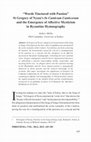 Research paper thumbnail of “Words Tinctured with Passion” St Gregory of Nyssa’s In Canticum Canticorum and the  Emergence of Affective Mysticism in Byzantine Hymnography