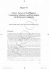 Research paper thumbnail of Modern Humans in the Philippines - Colonization, Subsistence and New Insights into Behavioural Complexity