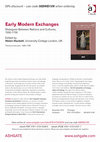 Research paper thumbnail of Early Modern Exchanges