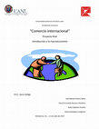 Research paper thumbnail of Comercio internacional