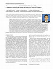 Research paper thumbnail of Computer-Aided Drug Design of Bioactive Natural Products