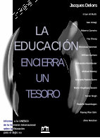 Research paper thumbnail of La educación encierra un tesoro