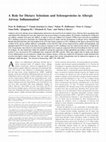 Research paper thumbnail of A Role for Dietary Selenium and Selenoproteins in Allergic Airway Inflammation