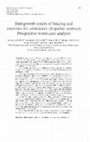 Research paper thumbnail of End-growth results of bracing and exercises for adolescent idiopathic scoliosis. Prospective worst-case analysis