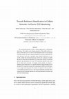 Research paper thumbnail of Towards Bottleneck Identification in Cellular Networks via Passive TCP Monitoring