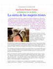 Research paper thumbnail of La sierra de las mujeres tristes