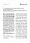 Research paper thumbnail of The Relation between Presenteeism and Different Types of Future Sickness Absence