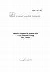 Research paper thumbnail of 2002-12 SNI 03-2847-2002 (Beton)