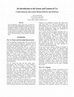 Research paper thumbnail of An introduction to the syntax and content of Cyc