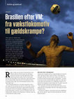 Research paper thumbnail of Brasilien efter VM: fra vækstlokomotiv til gældskrampe