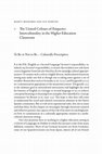 Research paper thumbnail of The United Colors of Etiquette:   Interculturality in the Higher Education Classroom 