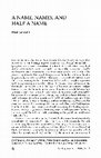 Research paper thumbnail of A Name, Names, and Half a Name - The Divine Name(s) and the Holy Trinity - Soulen review - Pro Ecclesia