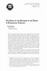 Research paper thumbnail of The State of the Doctrine of the Trinity in Evangelical Theology - Southwestern Journal of Theology