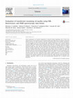 Research paper thumbnail of Evaluation of transformer insulating oil quality using NIR, fluorescence, and NMR spectroscopic data fusion