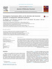 Research paper thumbnail of Investigation of protonation effects on the electronic and structural properties of halogenated sulfonated porphyrins