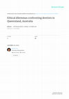 Research paper thumbnail of Ethical issues confronting dentists in Queensland