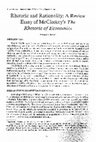 Research paper thumbnail of Rhetoric and Rationality: A Review Essay