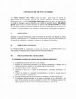 Research paper thumbnail of Contrato de Servicios Profesionales