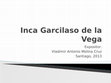 Research paper thumbnail of Inca Garcilaso de la Vega