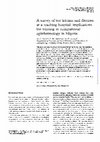 Research paper thumbnail of A Survey of Eye Trauma and Diseases at a Teaching Hospital: Implications for Training in Occupational Ophthalmology in Nigeria