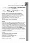 Research paper thumbnail of Perspectives on differences in perceived external stress: a study of women and men with coronary heart disease