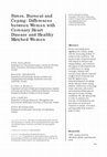 Research paper thumbnail of Stress, Burnout and Coping: Differences between Women with Coronary Heart Disease and Healthy Matched Women