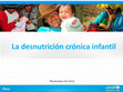 Research paper thumbnail of La-desnutricion cronica infantil