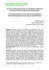 Research paper thumbnail of Ciclos de Aprendizagem: análise dos fundamentos teóricos de propostas de redes de ensino públicas brasileiras / Schooling organized in cycles: analysis of theoretical foundations of Brazilian educational systems proposals