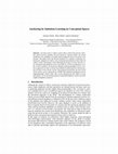 Research paper thumbnail of Anchoring by Imitation Learning in Conceptual Spaces