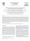 Research paper thumbnail of Modeling forest harvesting effects on landscape pattern in the Northwest Wisconsin Pine Barrens