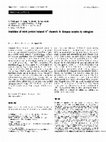 Research paper thumbnail of Inhibition of minK protein induced K+ channels in Xenopus oocytes by estrogens