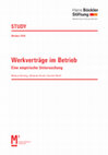 Research paper thumbnail of Werkverträge im Betrieb