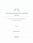 Research paper thumbnail of From Multiple Modernities to Multiple Monads